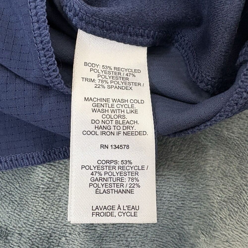Vineyard Vines Performance Vest Mens Small Navy Full Zip Athleisure - Picture 9 of 10